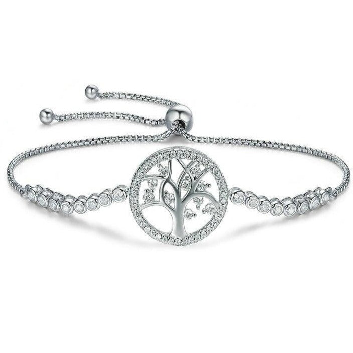 Bracelet Arbre De Vie Argent