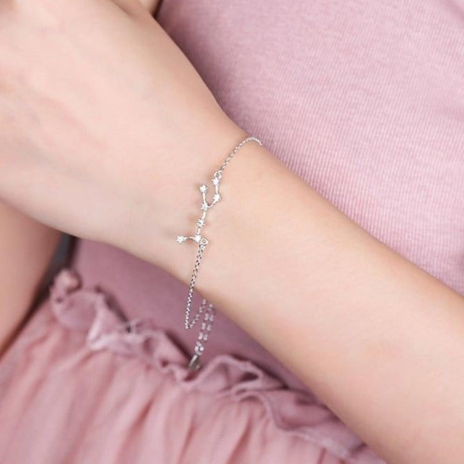 Bracelet Signe Astrologique Constellation Cancer zodiaque
