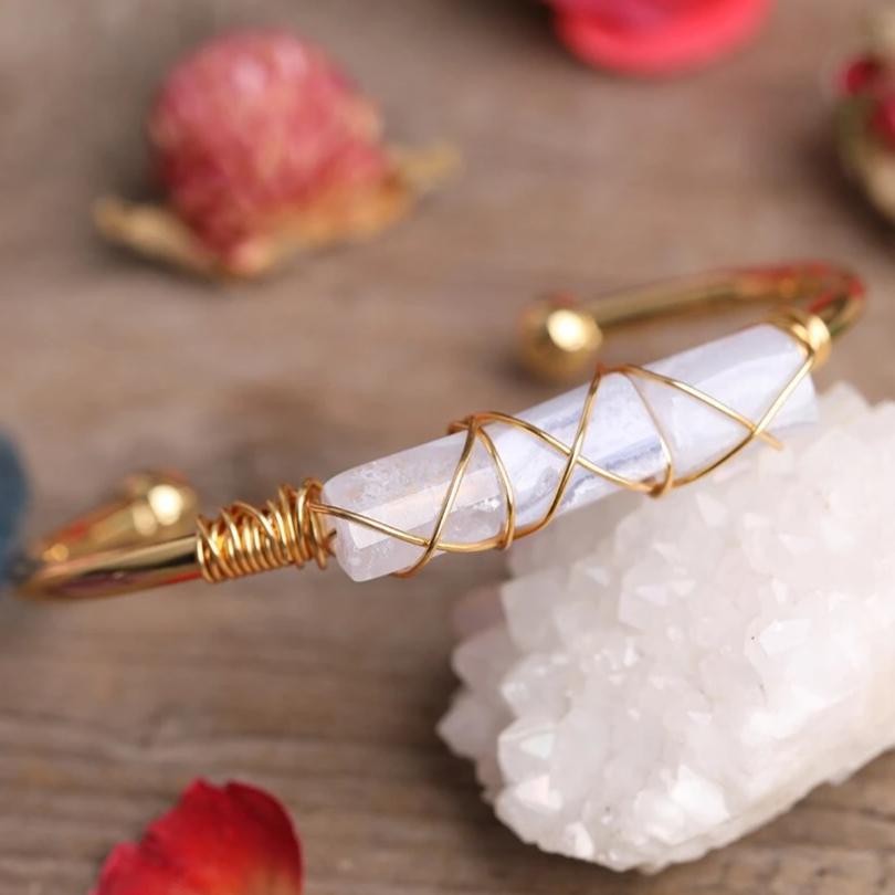 Bracelet Calcédoine