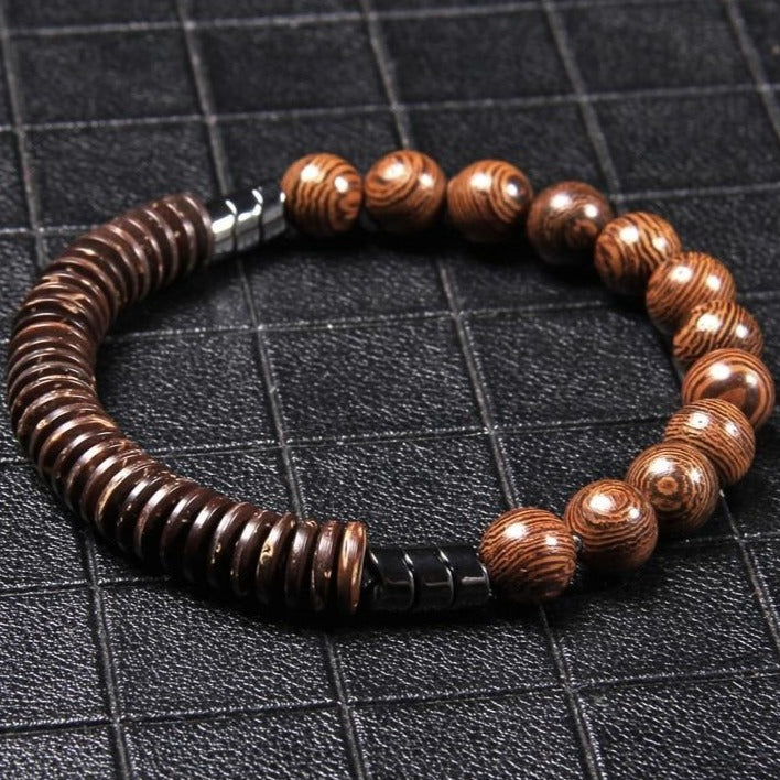 Bracelet Pour Homme En Perles Naturelles