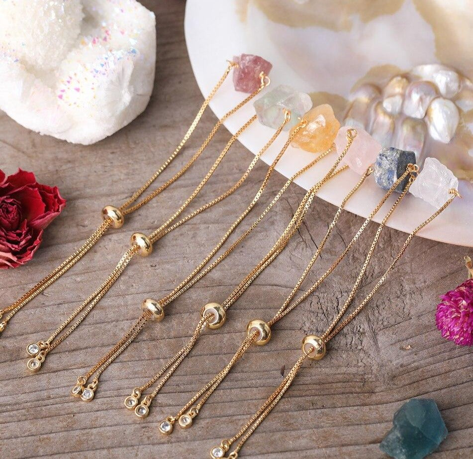 Bracelet Pour Femme En Pierre De Citrine