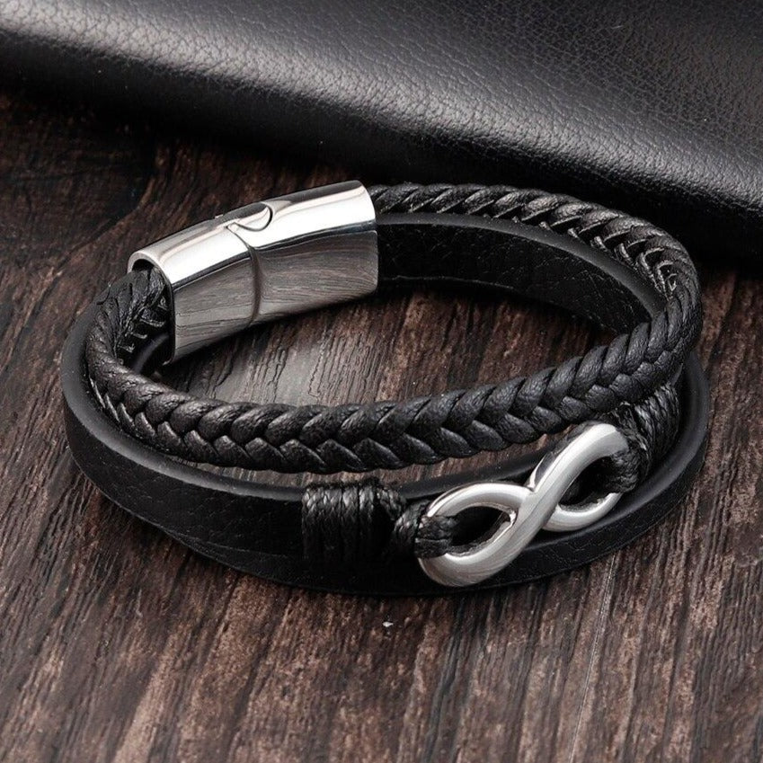 Bracelet Infinity Homme