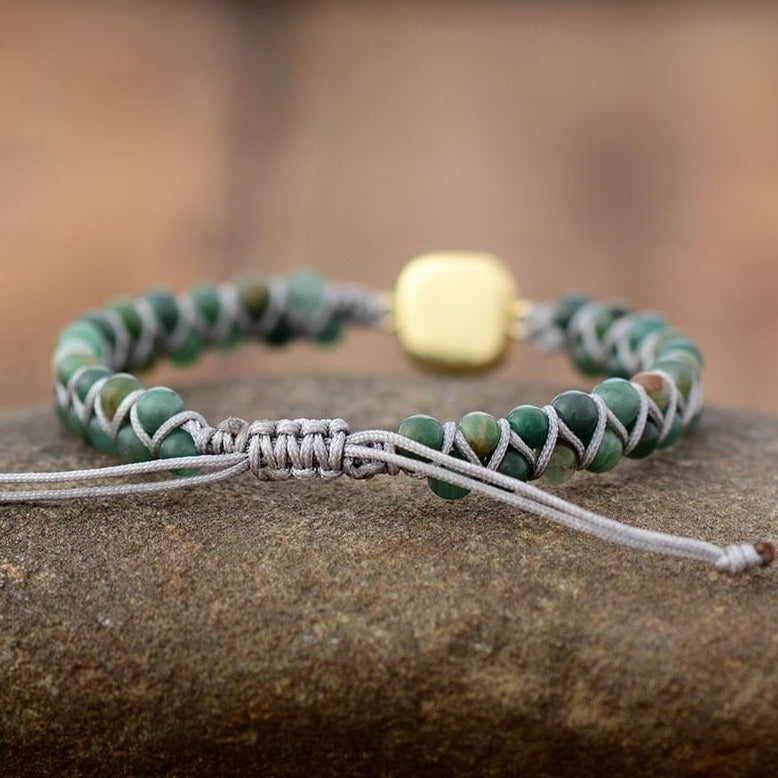 Bracelet En Jade vraies pierres
