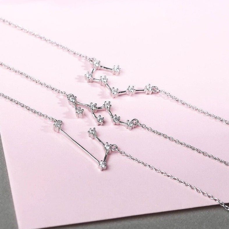 Bracelet Signe Astrologique Constellation Poisson strass