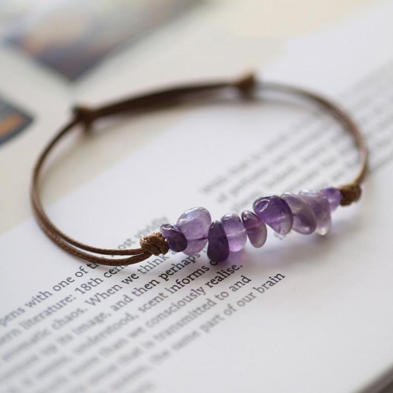 Bracelet Améthyste Lithothérapie
