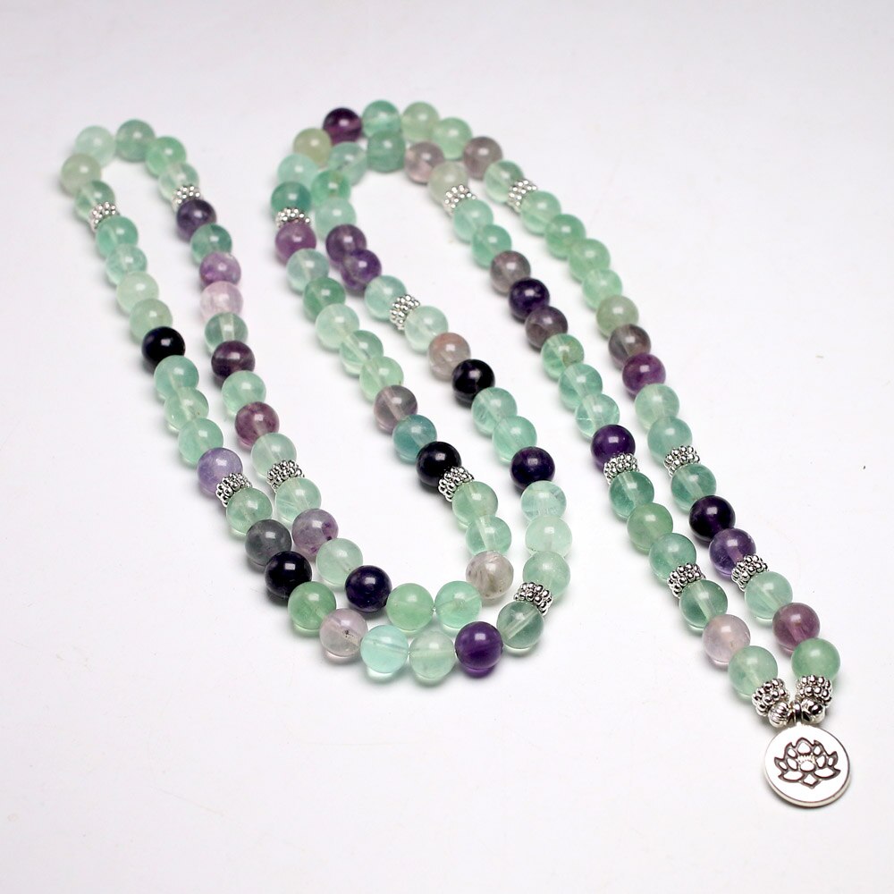 Bracelet Mala Fluorite
