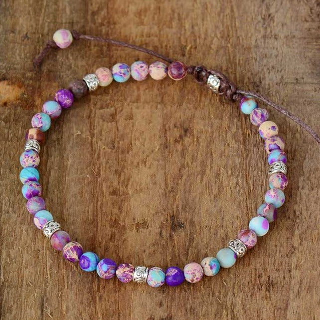 Bracelet Pour Femme En Jaspe