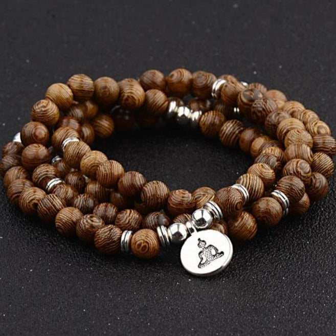 Bracelet Mala Homme Bouddha