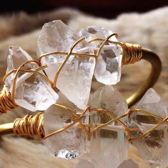 Bracelet De Quartz Blanc