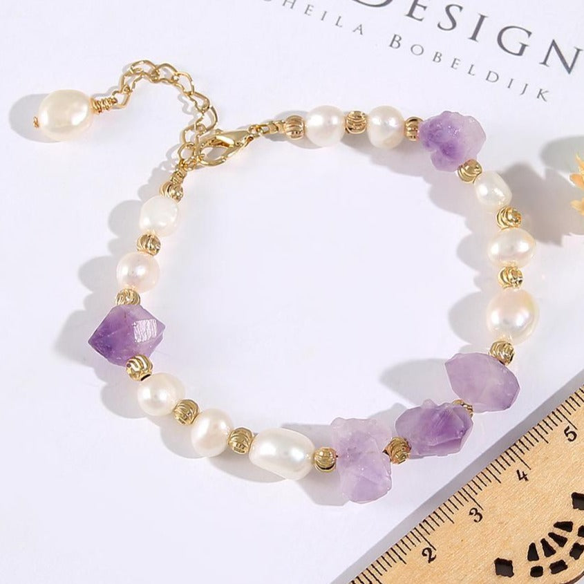 Bracelet Pierre Améthyste
