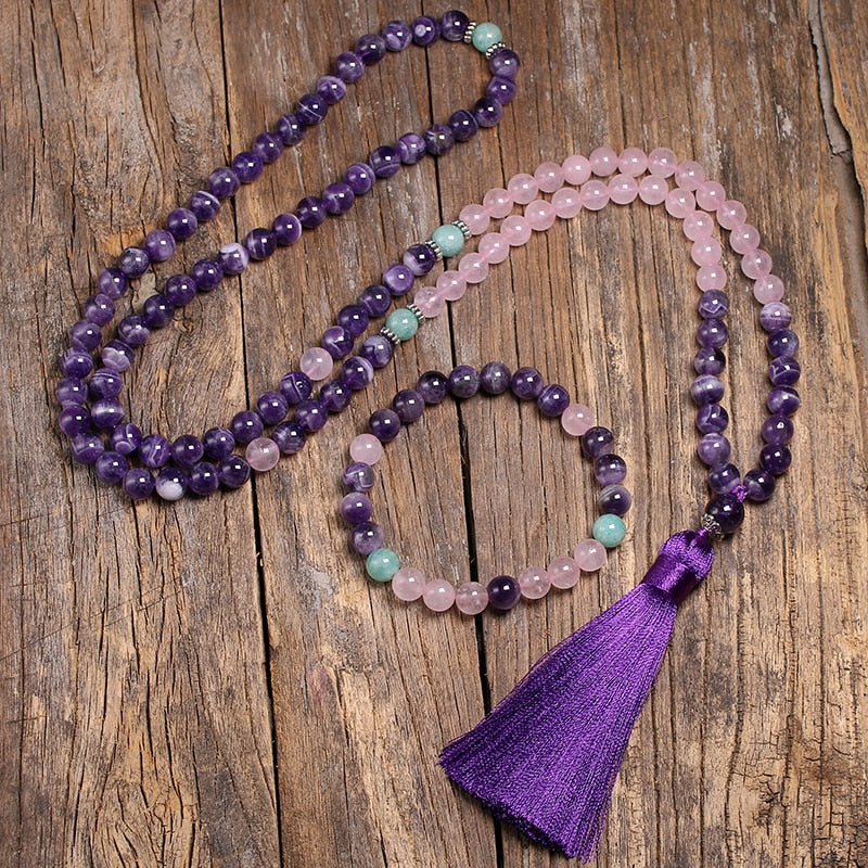 Bracelet Collier Mala