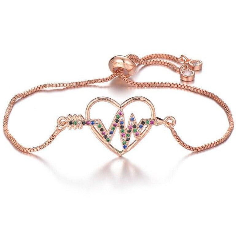 Bracelet Cœur Alice Original argent