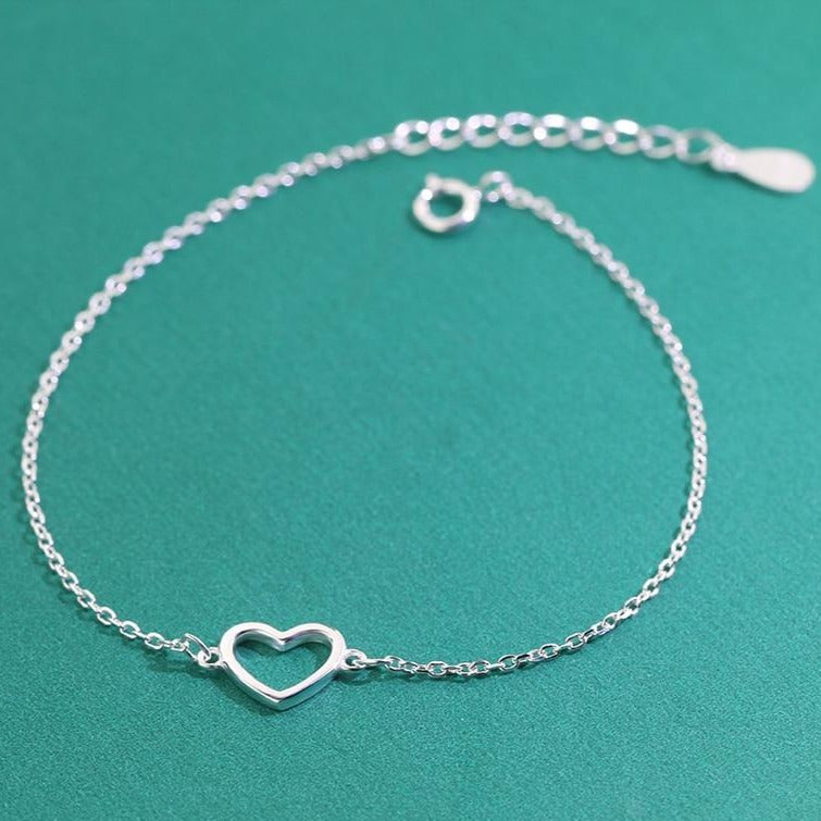 Bracelet Coeur Vide femme