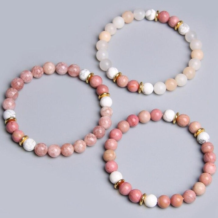 Bracelet Rhodochrosite Naturelle