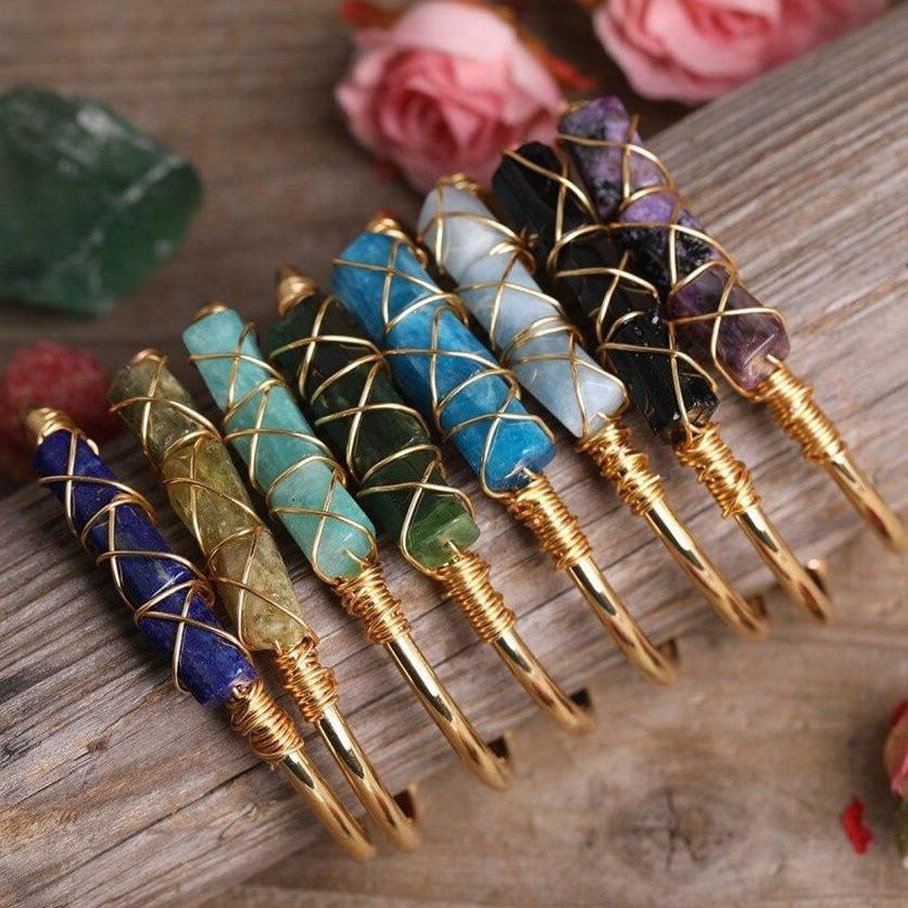 Bracelet En Apatite Naturelle bleue