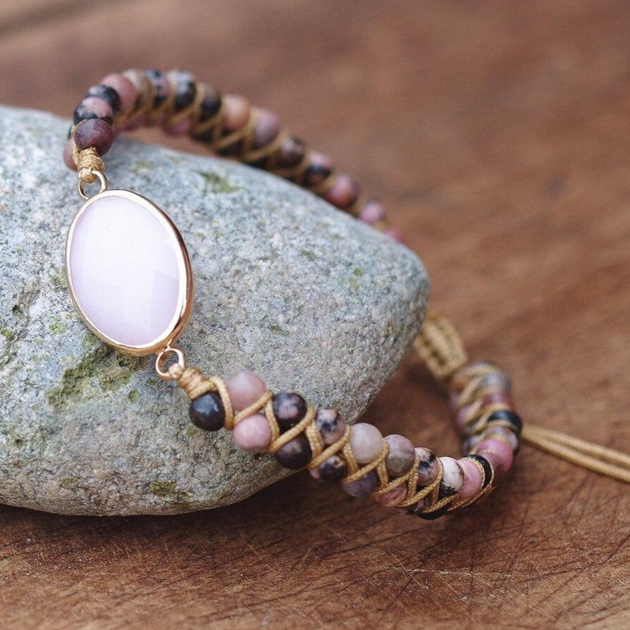 Bracelet En Rhodonite signification