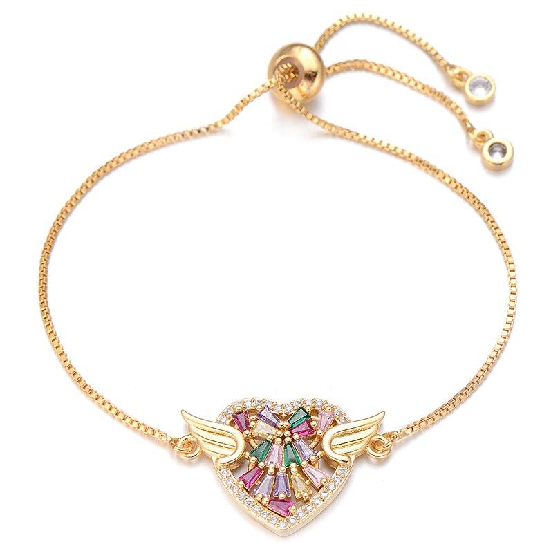 Bracelet Cœur Suzanne (Pierres incrustées)