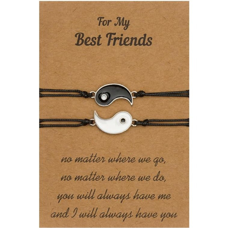 Bracelet Couple Yin Yang