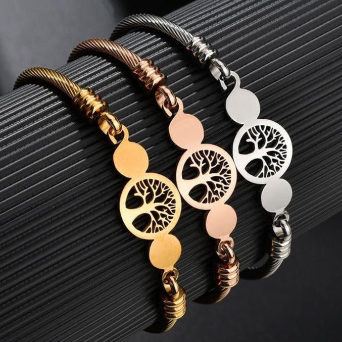 Bracelet Arbre De Vie Femme