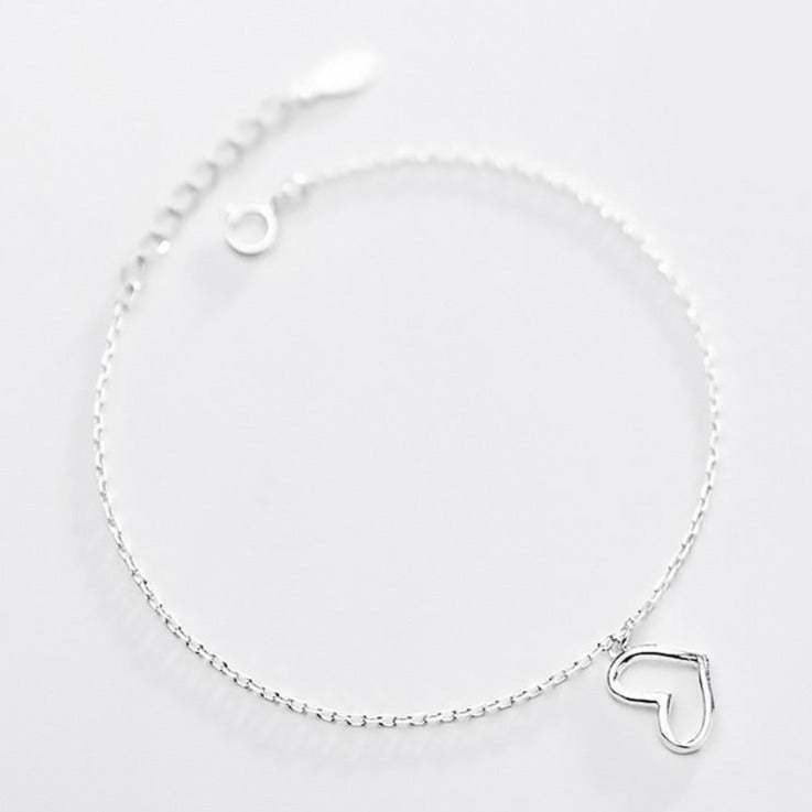 Bracelet Breloque Coeur