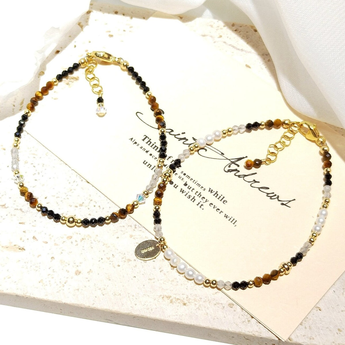 Bracelet Oeil De Tigre Pour Femme