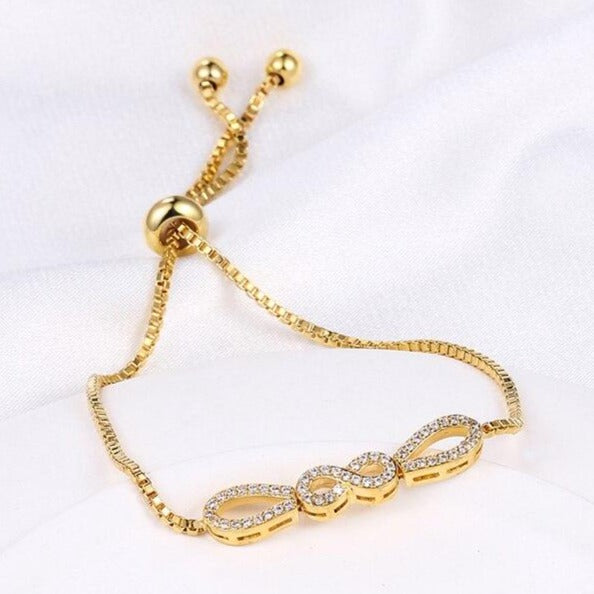 Bracelet Infini Plaqué Or