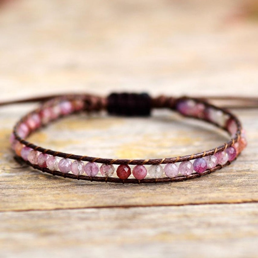 Tourmaline Rose Bracelet