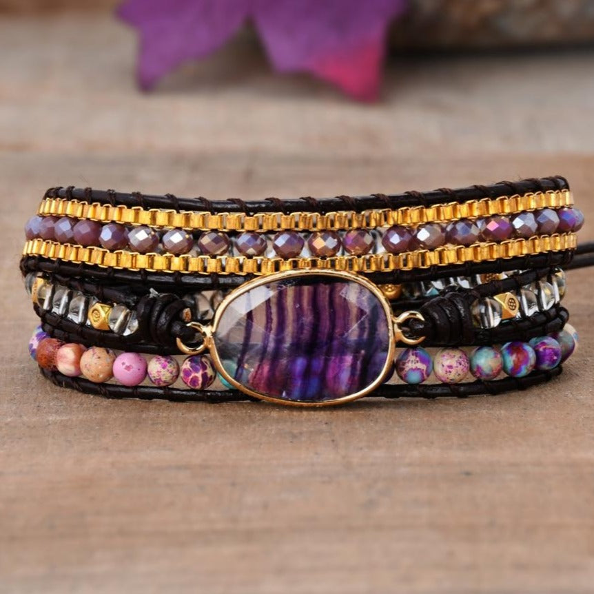 Bracelet En Fluorite