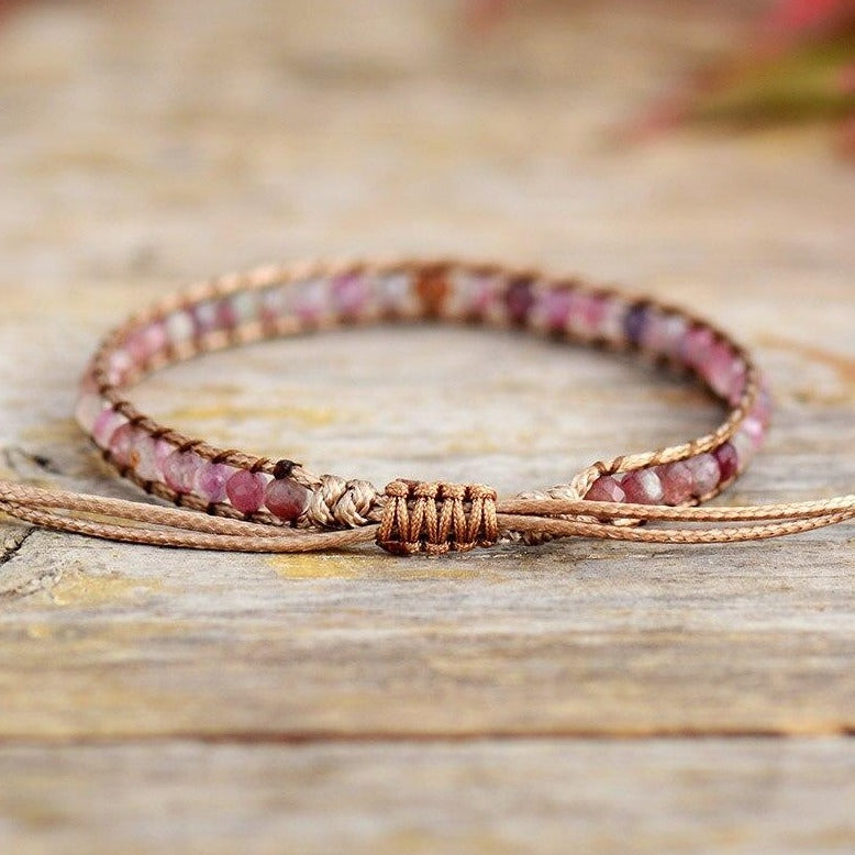Tourmaline Rose Bracelet