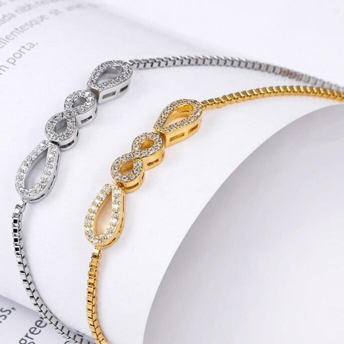 Bracelet Infini Plaqué Or