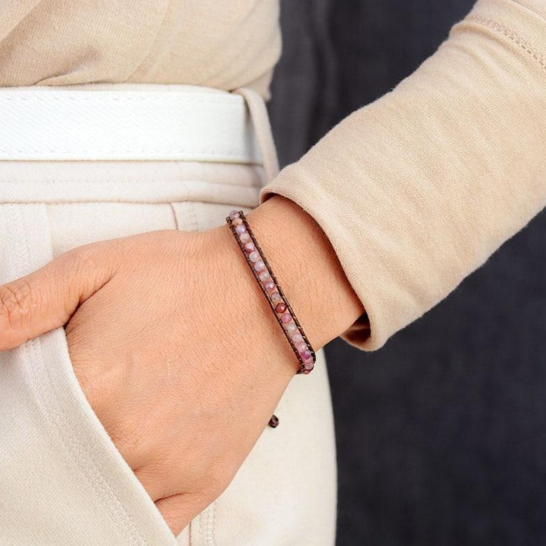 Tourmaline Rose Bracelet