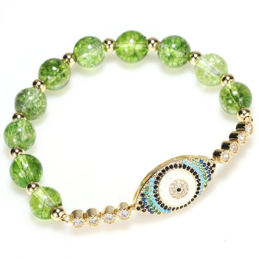 Bracelet D&#39;Abondance Avec Oeil De Protection