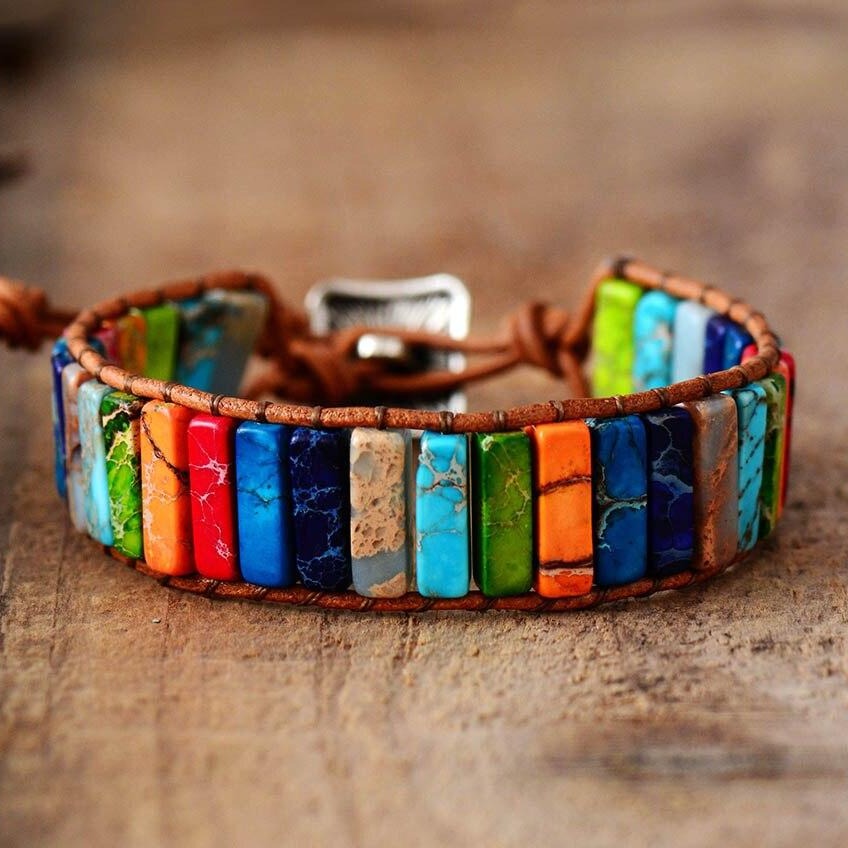 Bracelet D&#39;Harmonisation Des 7 Chakras