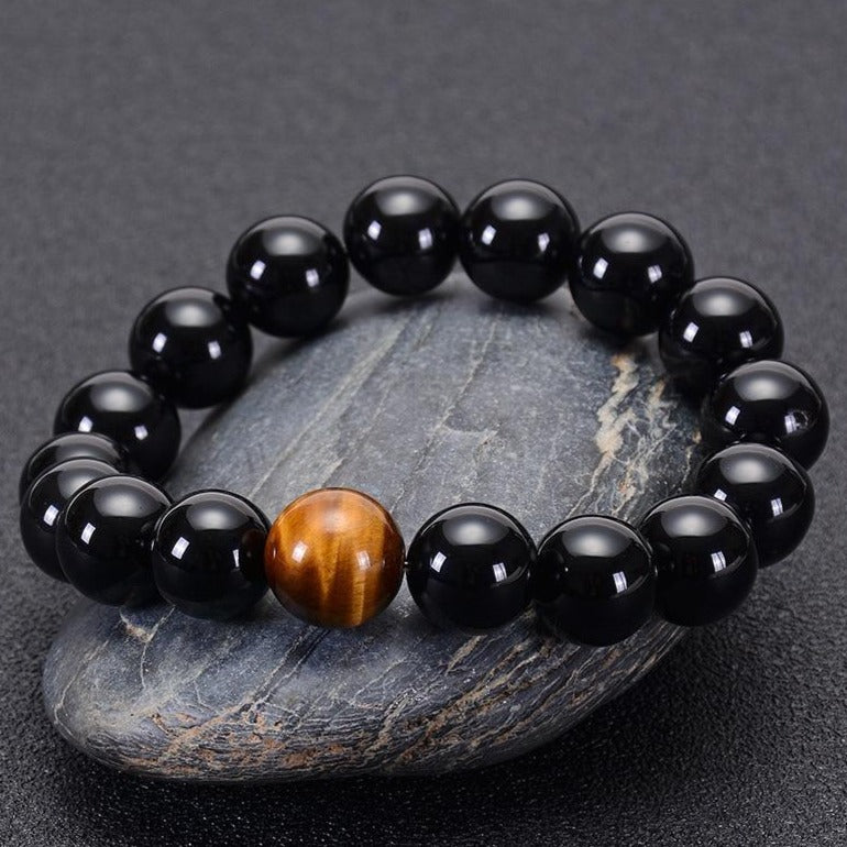 Bracelet Onyx Homme