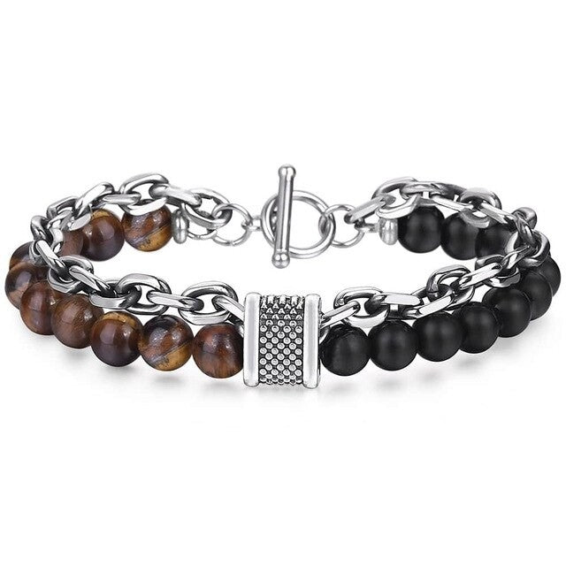 Bracelet Œil De Tigre Homme