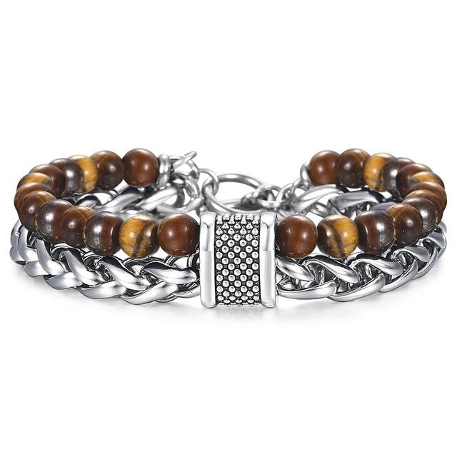 Bracelet Œil De Tigre Homme