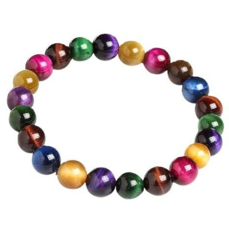 Bracelet Oeil De Tigre Bleu perle naturelle