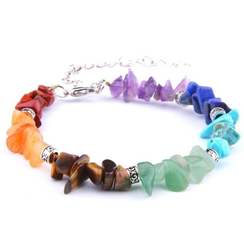 Bracelet 7 Chakras Pierres