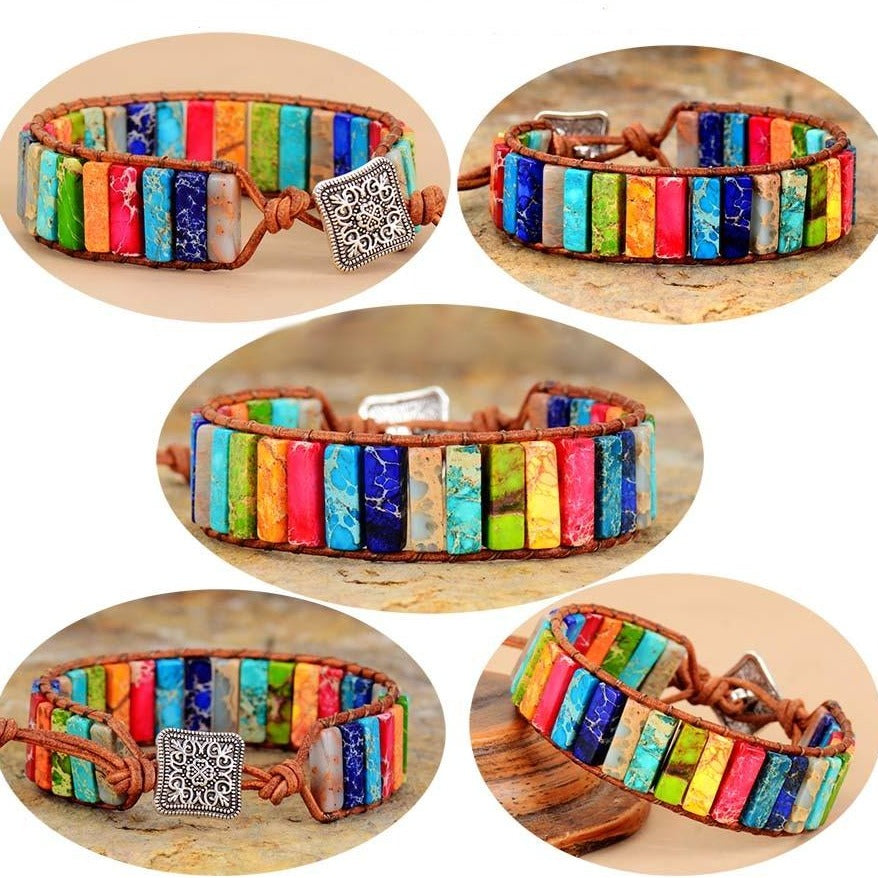 Bracelet D&#39;Harmonisation Des 7 Chakras