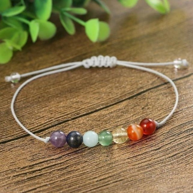 Bracelet 7 Chakras Femme