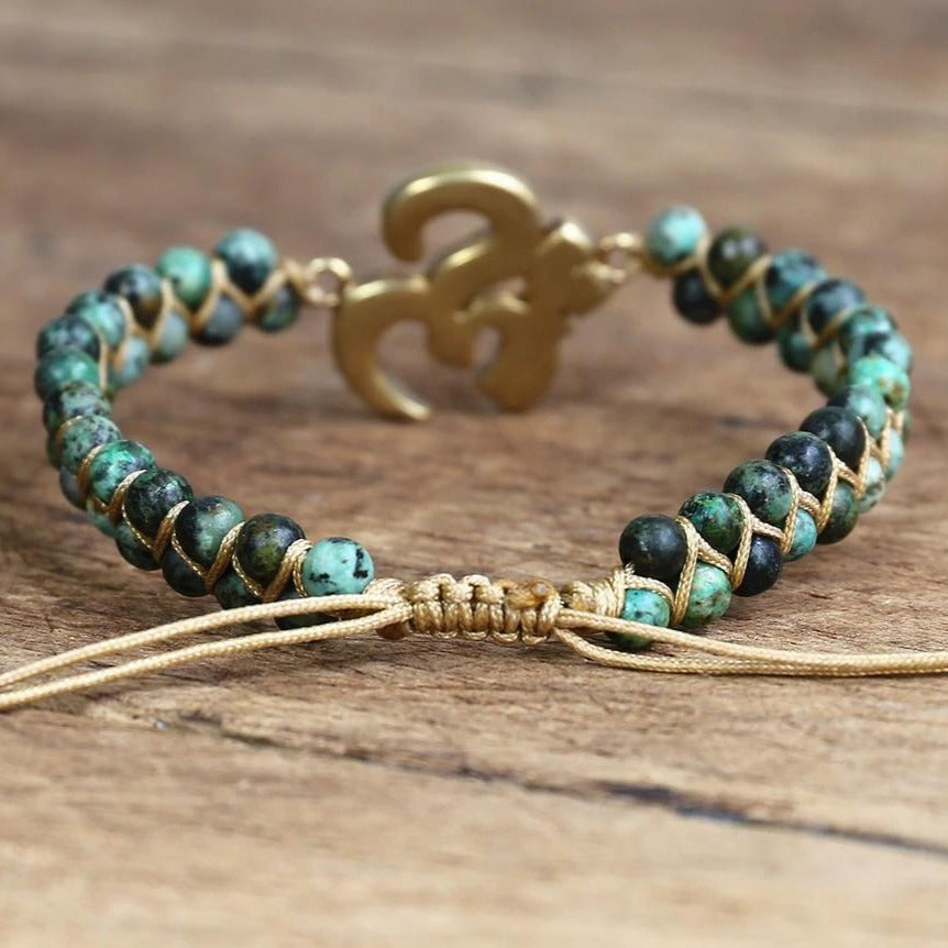 Bracelet Bouddhiste Porte Bonheur Or