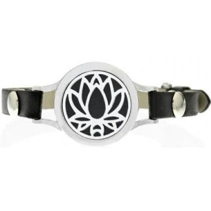 Bracelet Lotus Cuir Homme