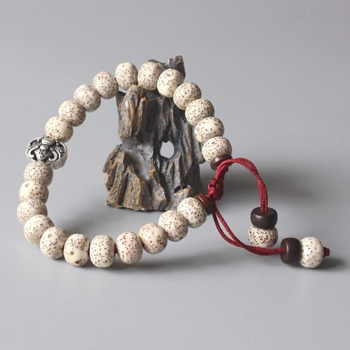 Bracelet Bouddhiste En Graines D&#39;Arbre De La Bodhi
