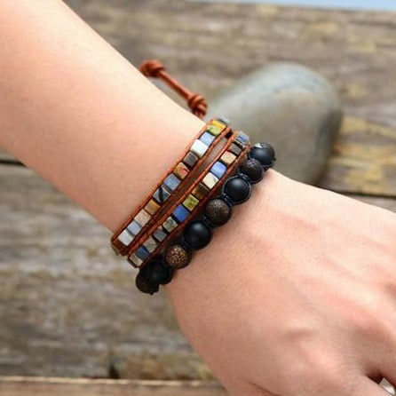 Bracelet Bohème En Perles Naturelles