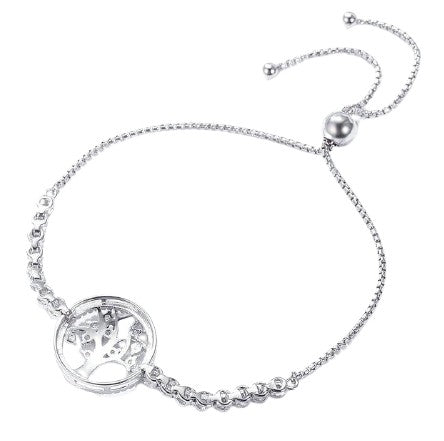 Bracelet Arbre De Vie Argent