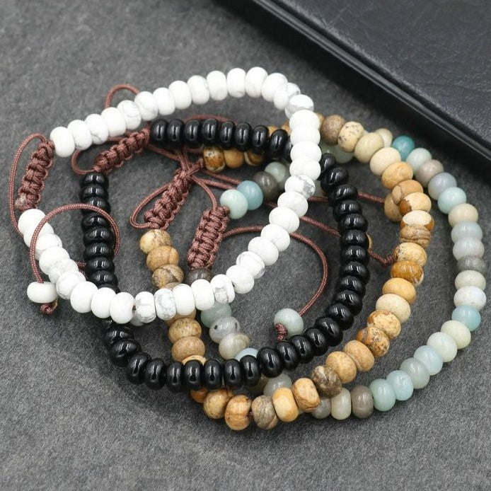 Bracelets Boules Lithothérapie