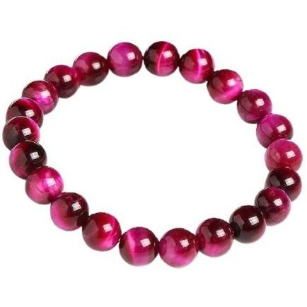 Bracelet Oeil De Tigre Bleu pierre veritable