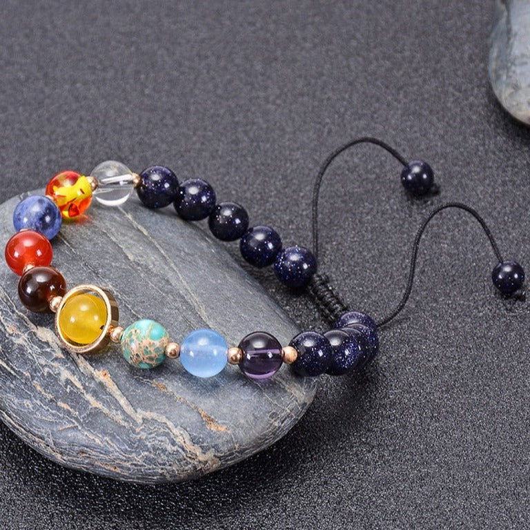 Bracelet 7 Chakras Et 12 Constellations Shamballa Amara,  dormir avec bracelet 7 chakras