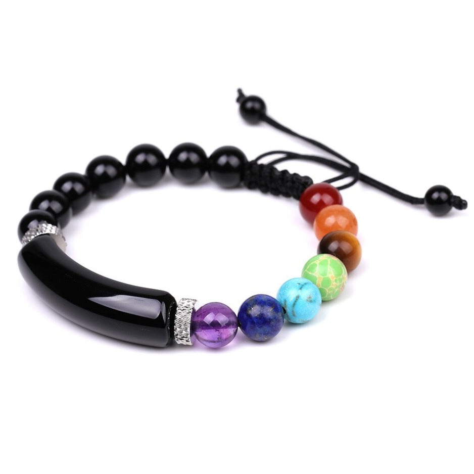 Bracelet Shamballa Avec 7 Chakras Dream,  bracelet 7 chakras purification