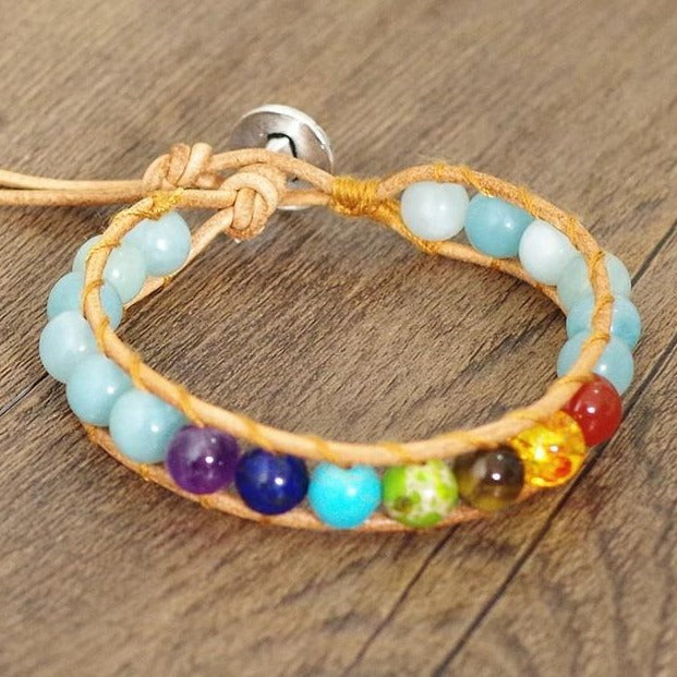 Bracelet 7 Chakras Guérison